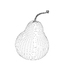 packham conference pears 3d model