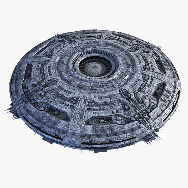 3d ufo mothership