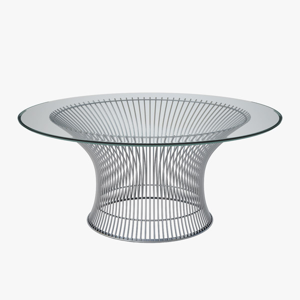 knoll platner coffee table 3d 3ds