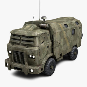 3ds max armored truck