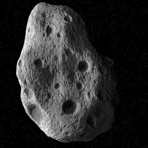 asteroid meteoroid rock 3d model