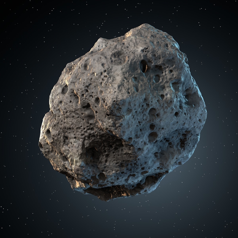 3d Model Asteroid Meteoroid Rock