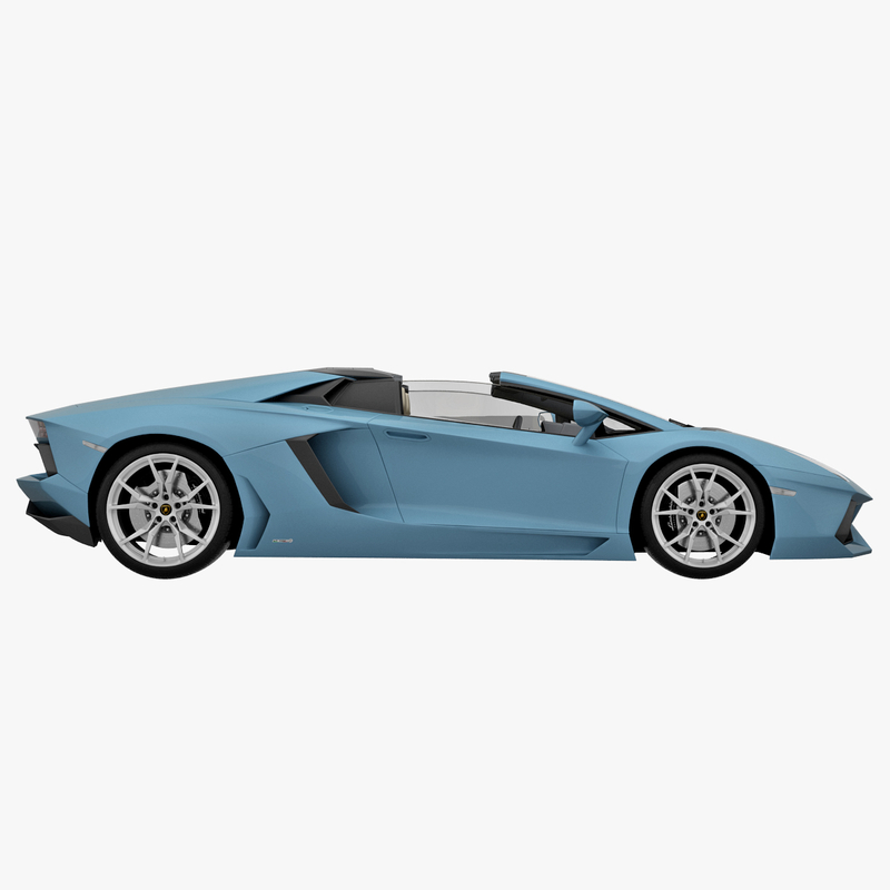 3d lamborghini aventador lp700-4 roadster model