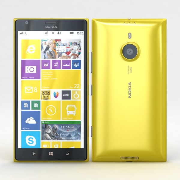 max nokia lumia 1520 yellow