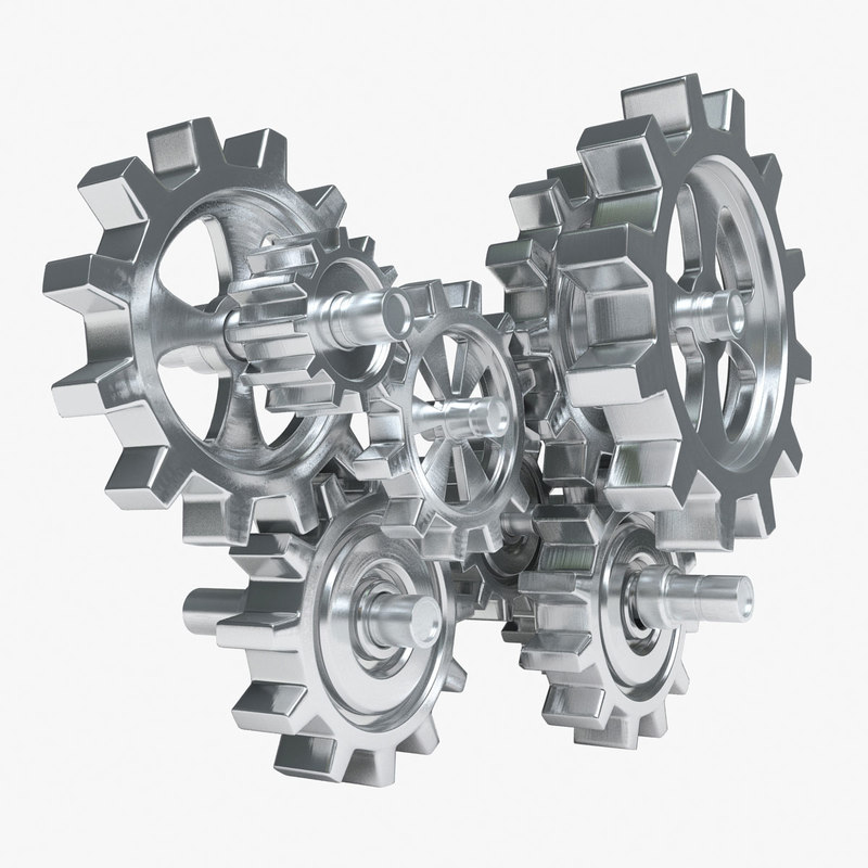 Gears Animation Max