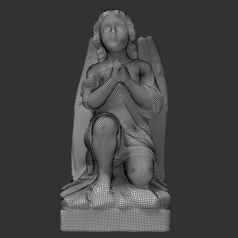 Model Angel Statue