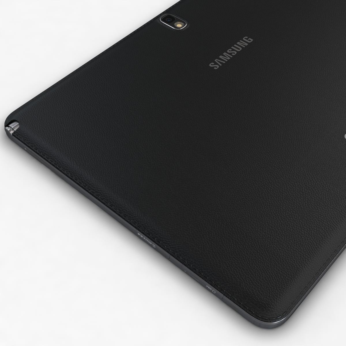 三星galaxy note 10.1(2014年版)黑色3d模型