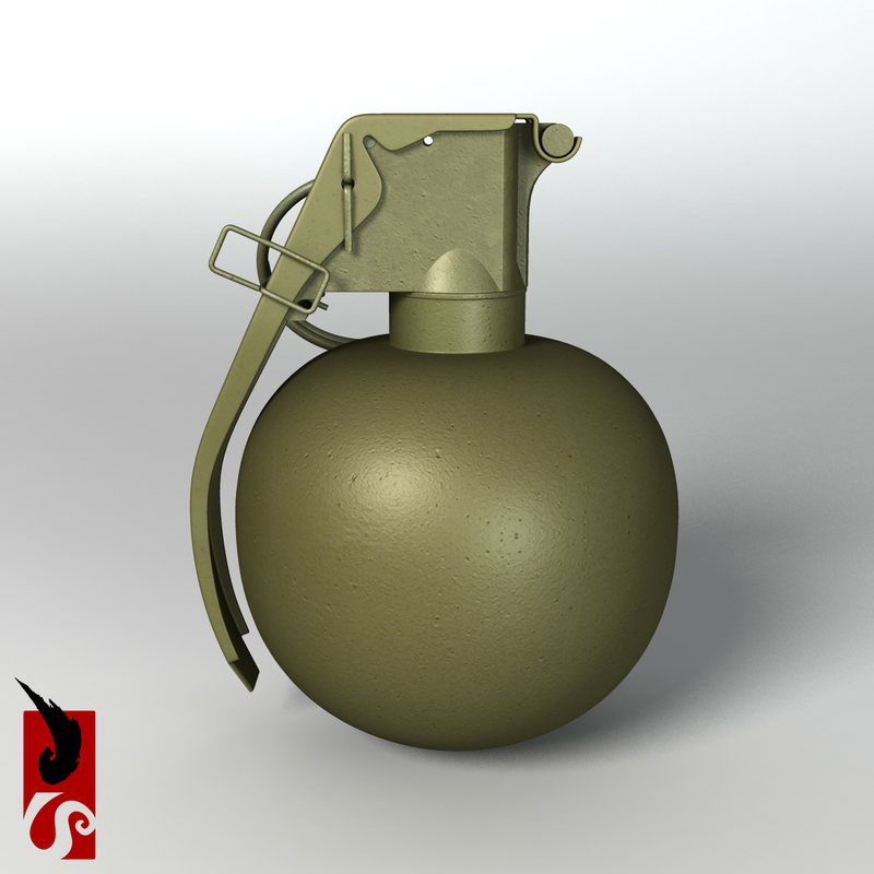 maya m67 grenade