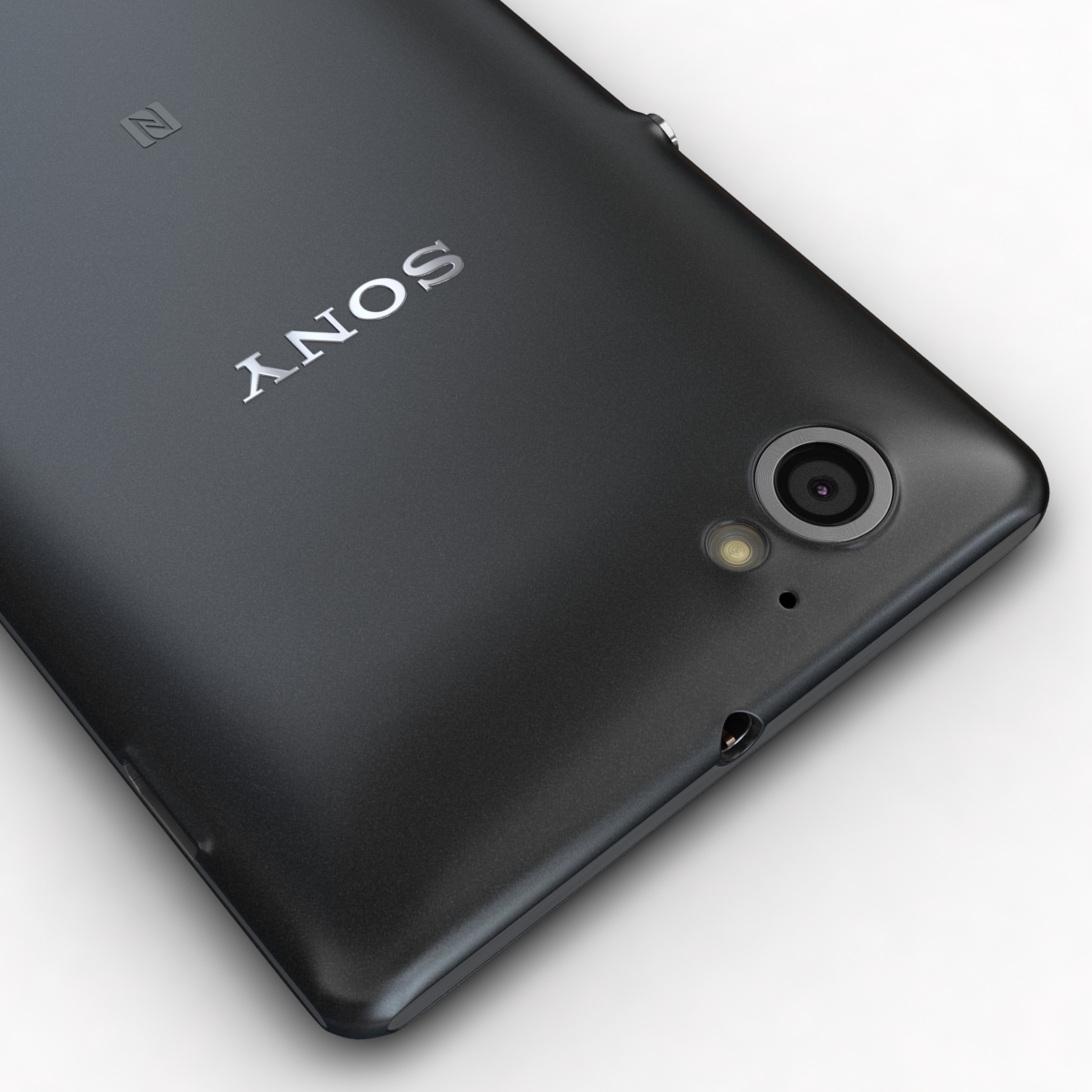 索尼xperia m black&white3d模型