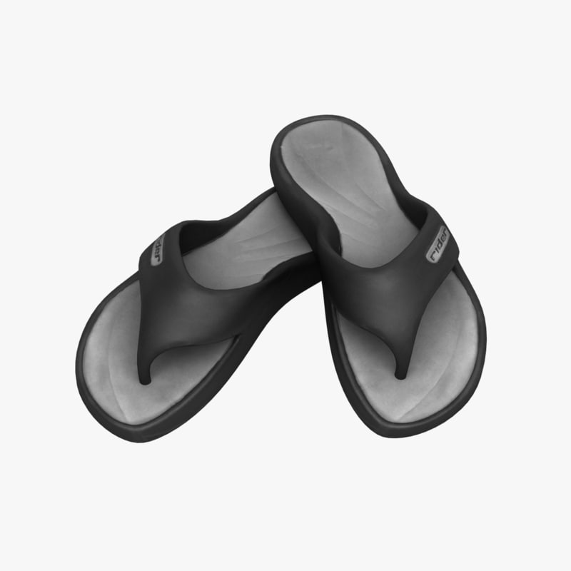 3d model slippers