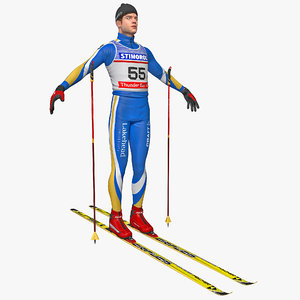 cross country skier 3d 3ds