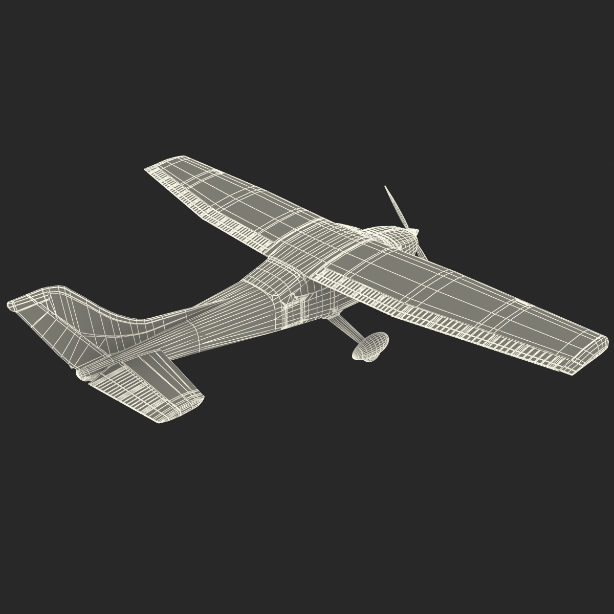 3d cessna 182 model