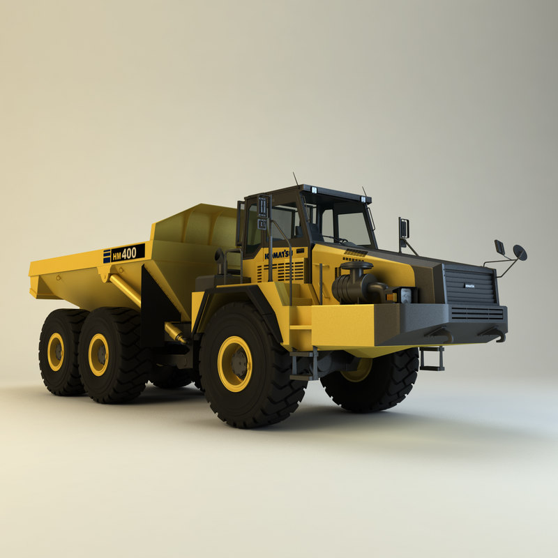 Komatsu Hm400-2 Dump Truck Fbx