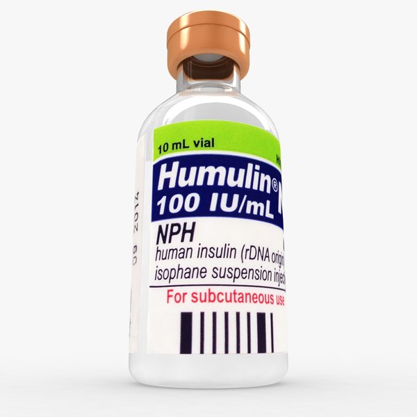 humulin n 3d model