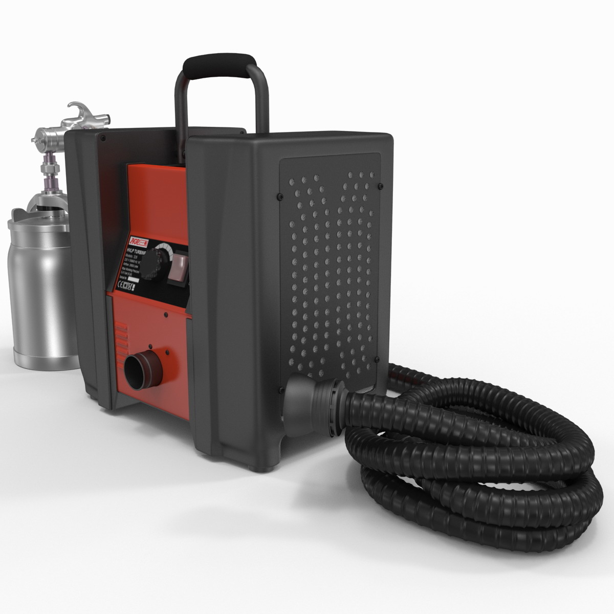 hvlp turbine paint sprayer 3d model