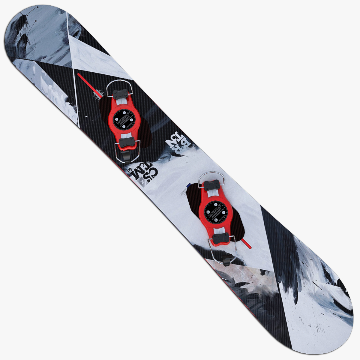 3d max snowboard olympic