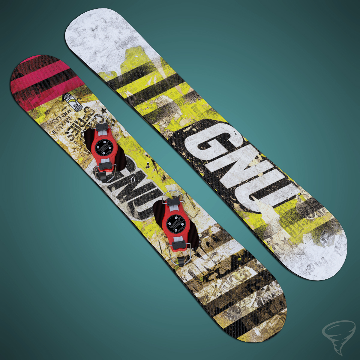 3d max snowboard olympic