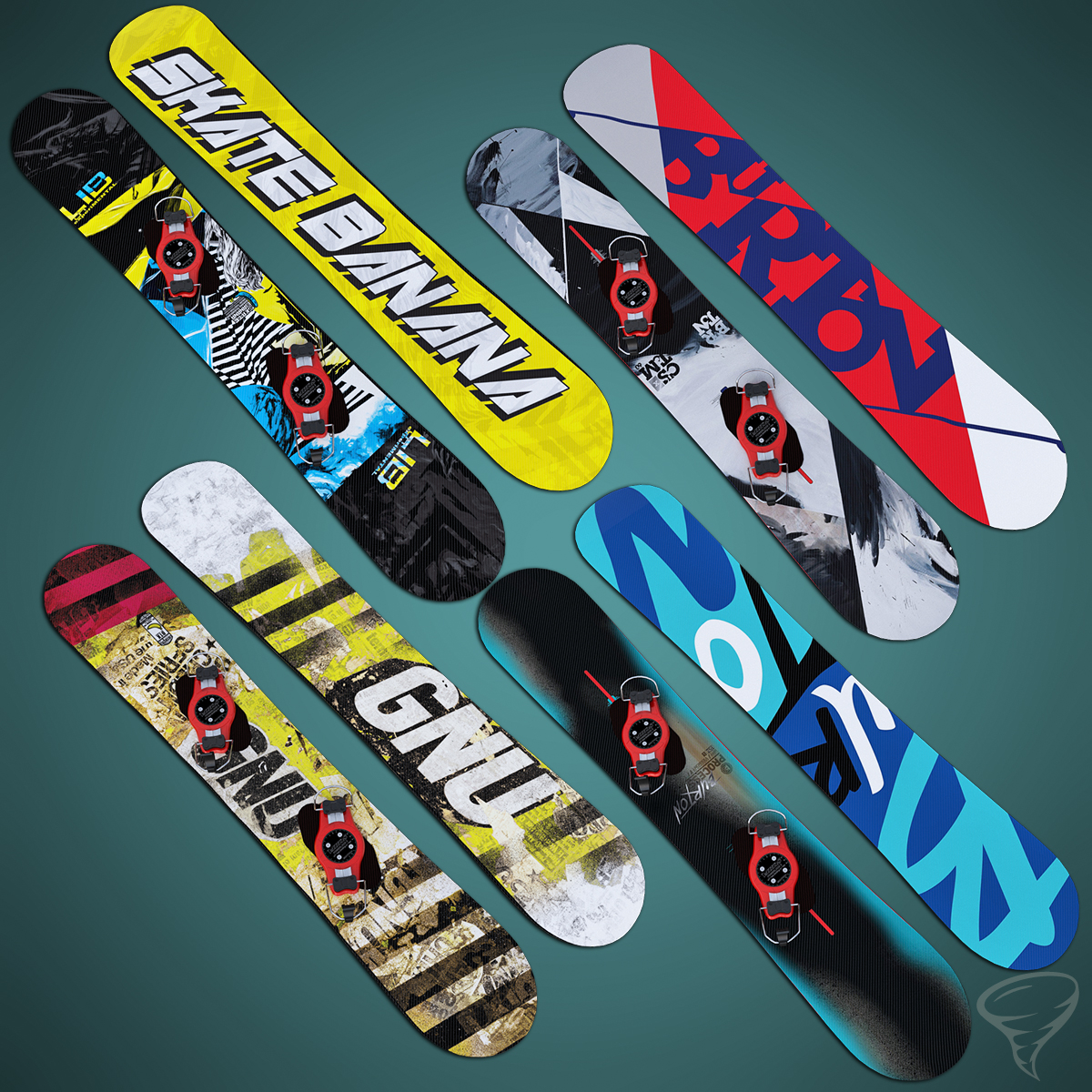 3d max snowboard olympic