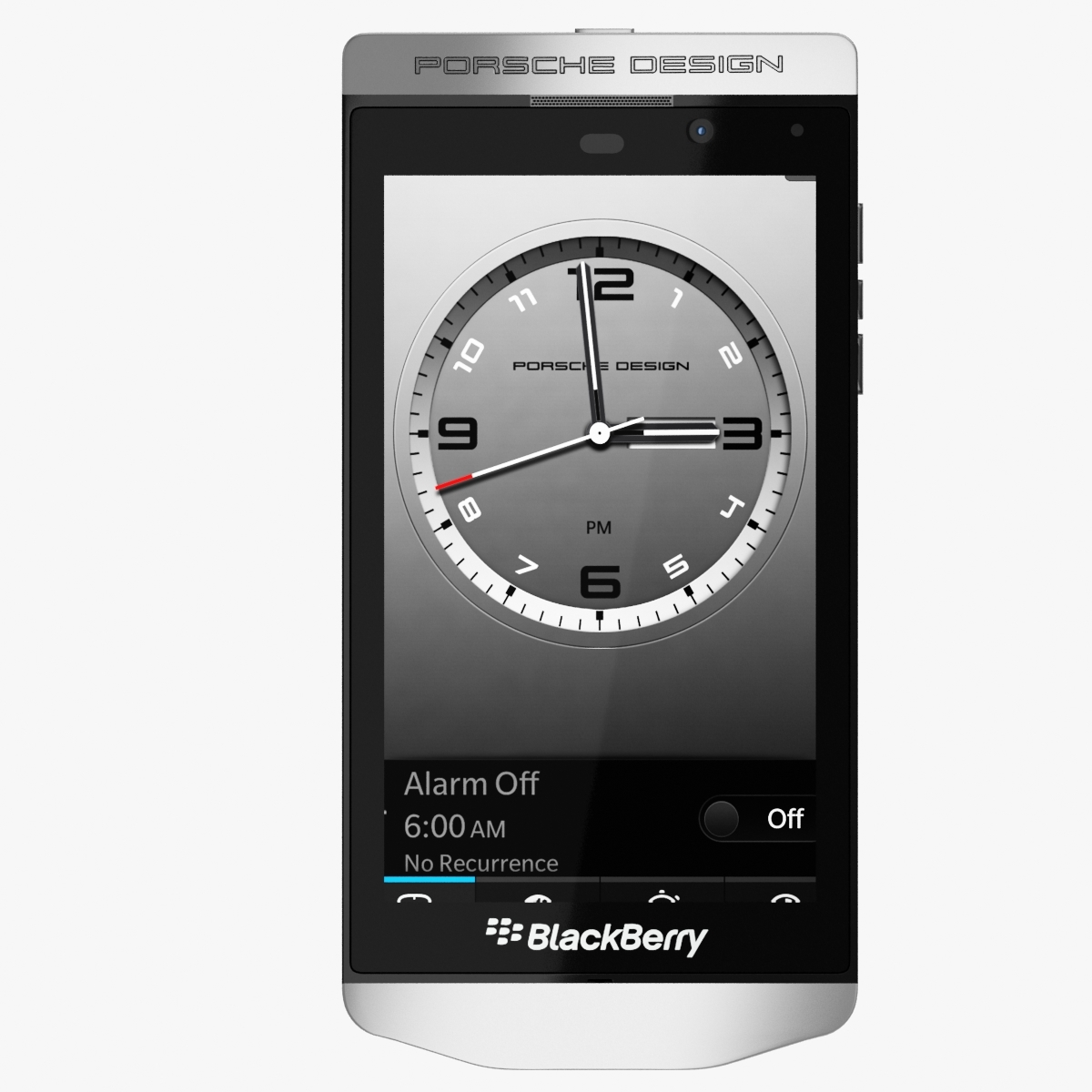3d blackberry porsche design p9982 model