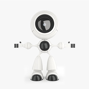 3d model robot smart robo