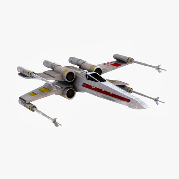 X-Wing 3D Models for Download | TurboSquid