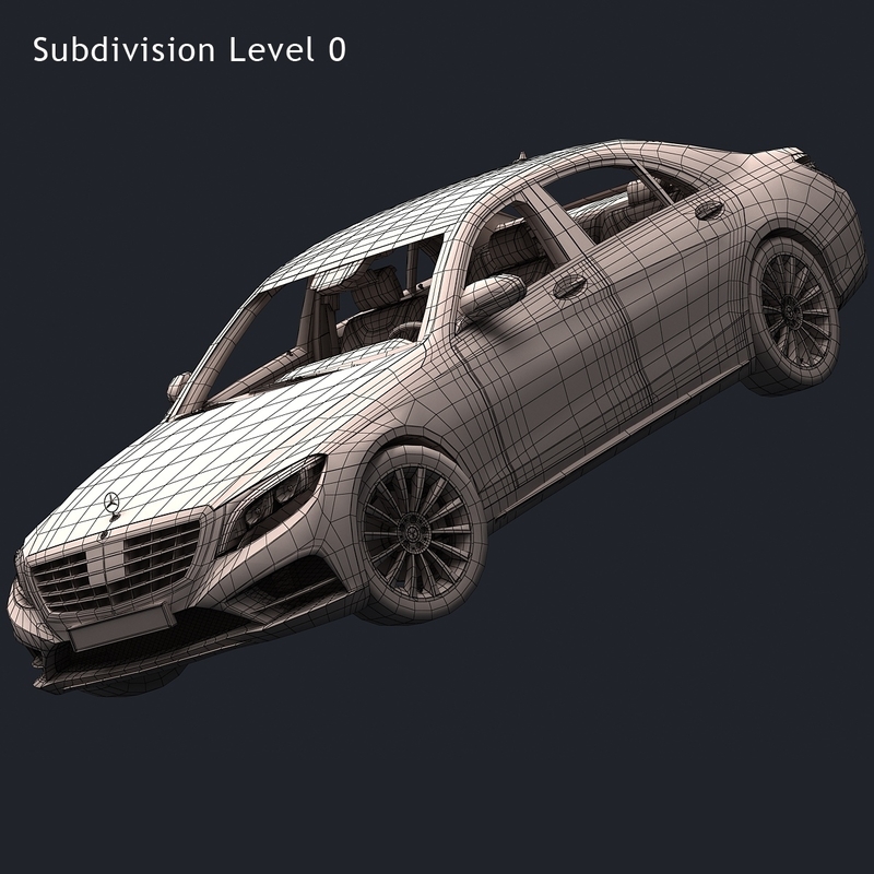 2014 mercedes-benz s-class 3d 3ds