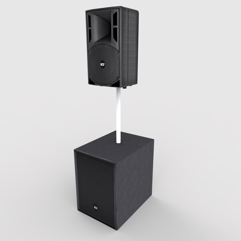 rcf speaker system