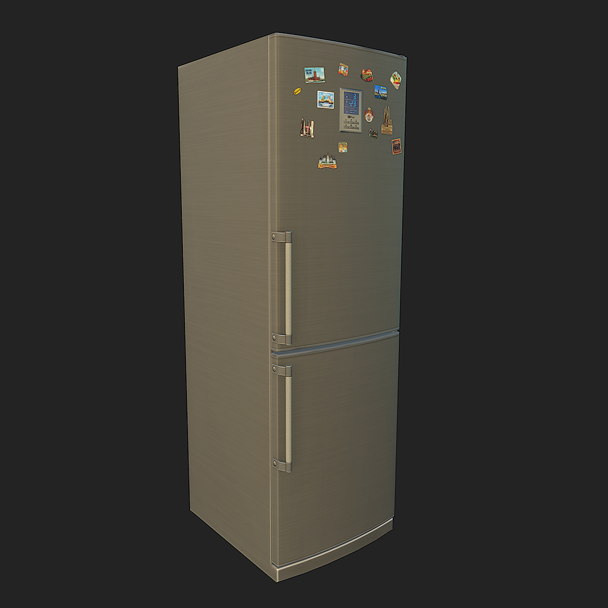 3d model ready refrigerator games