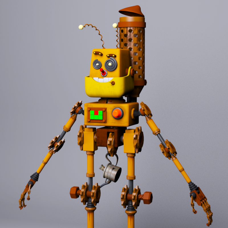 robot character bob