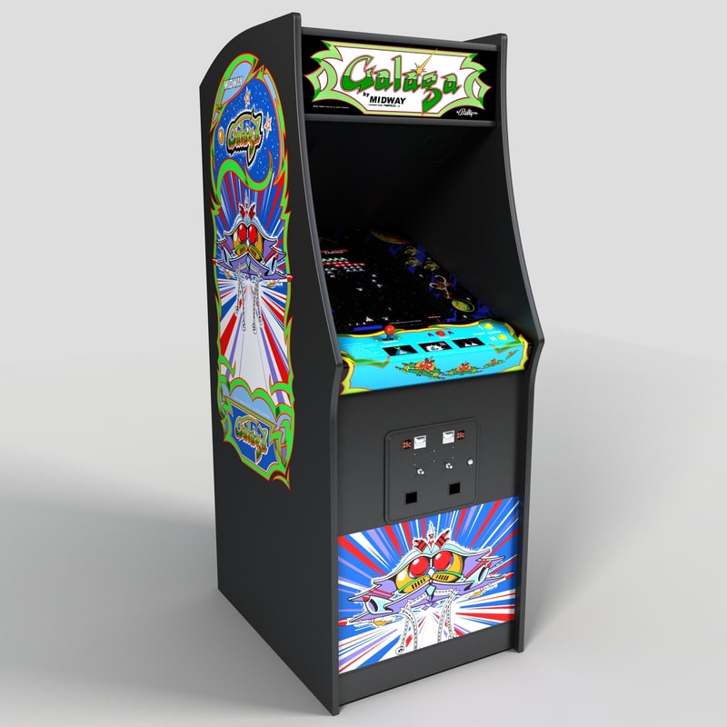 3d galaga arcade