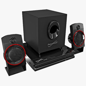 3d 3ds home theater supersonic sc-35ht