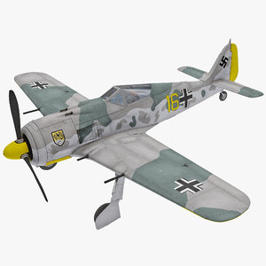 3d focke wulf fw 190