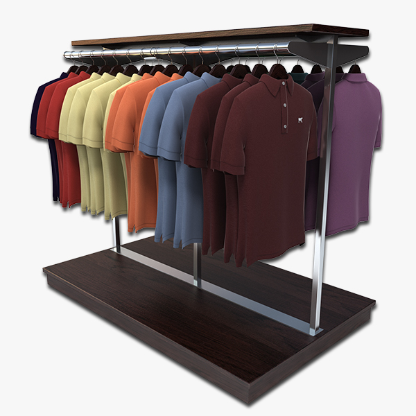 max polo shirt rack