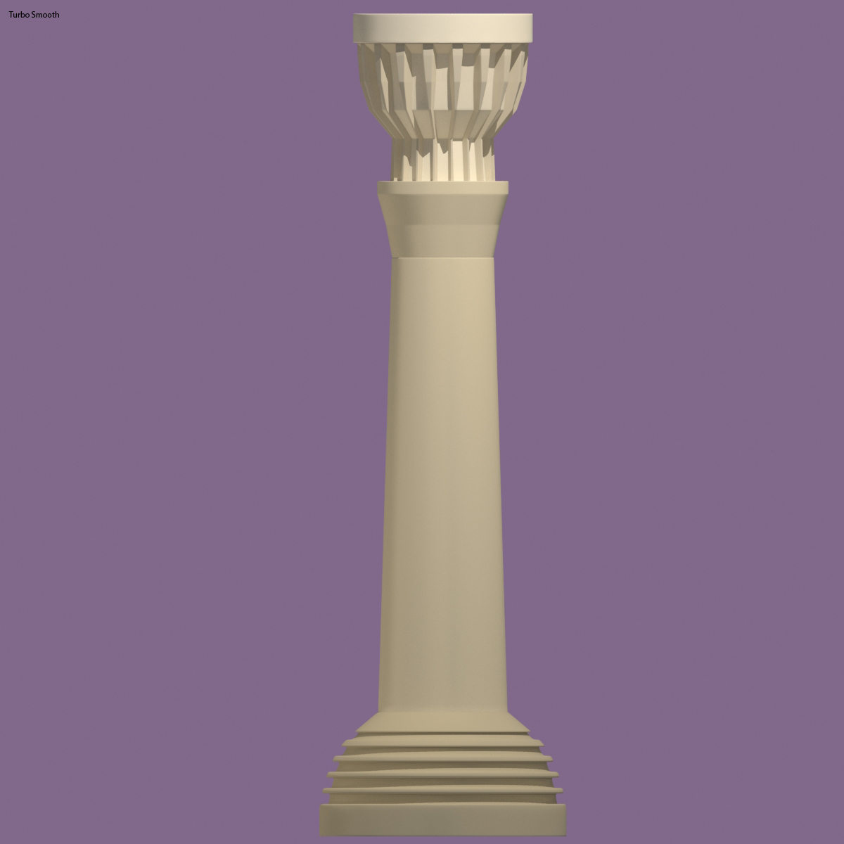 freestyle pillar 3d model