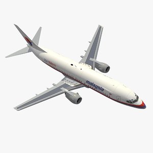 b 737-400 malaysia 3ds