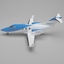 3d model business jet honda ha-420