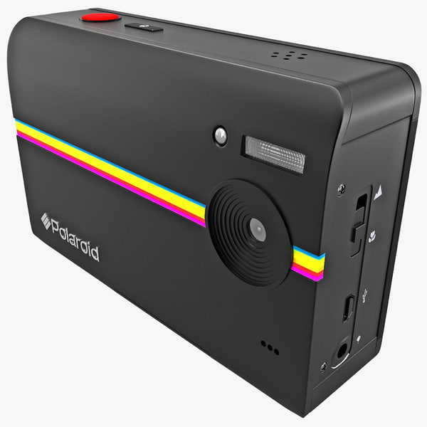 3d digital print camera polaroid model