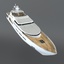 motor boat sea king 3d model