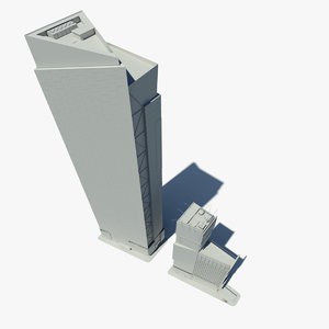 square tower 3d model