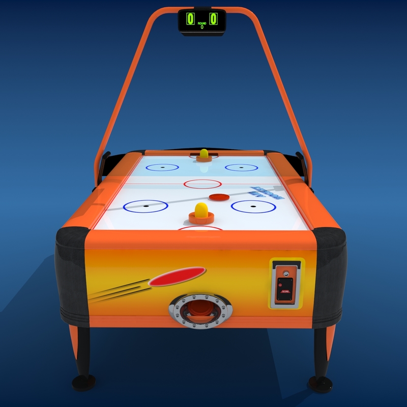 3d air hockey