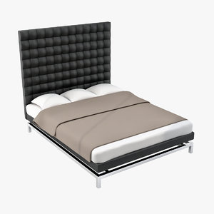 boss bed 3d model