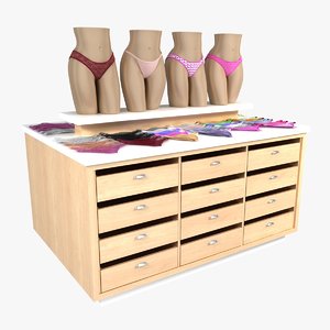 3d model panty table