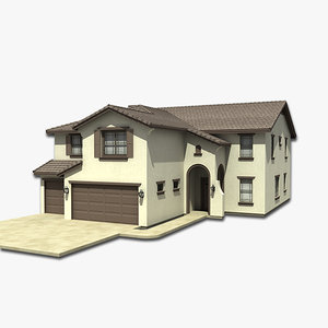 3d house model