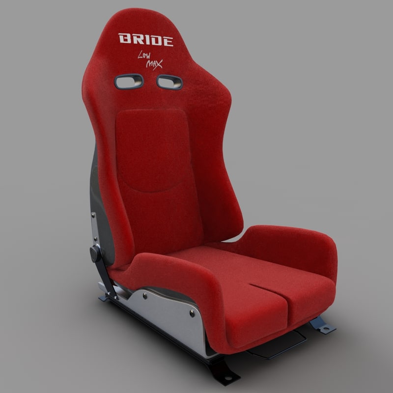 3ds max racing seat