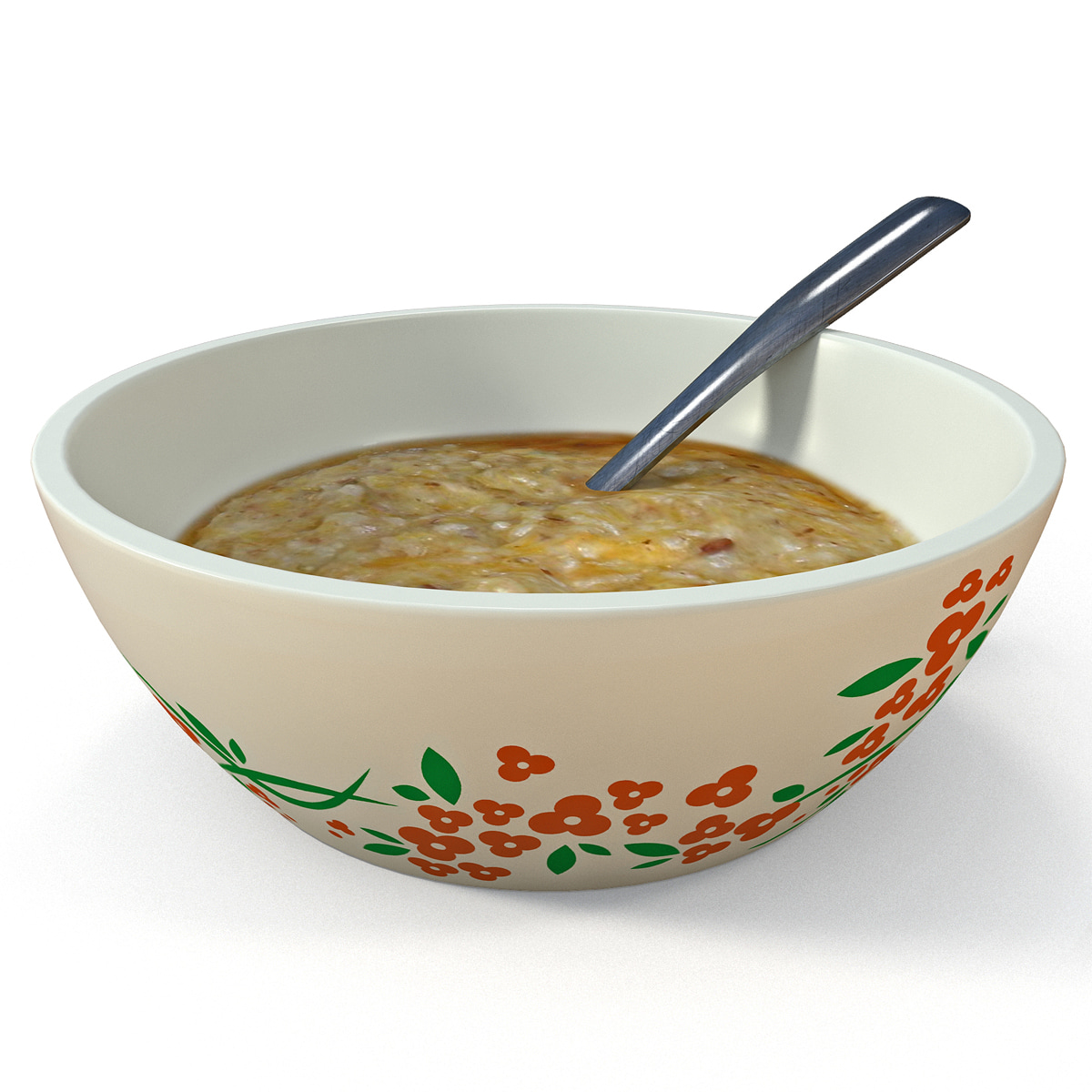 Каши 3. Овсянка 3д. Кашка 3. Three Bowls of porridge. Bowl of Oatmeal.