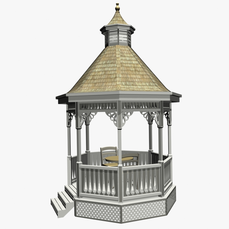 tea house gazebo max