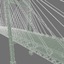 3d suspended bridge bay model