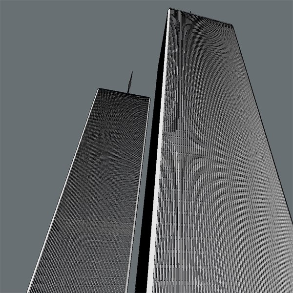 world trade 3d model