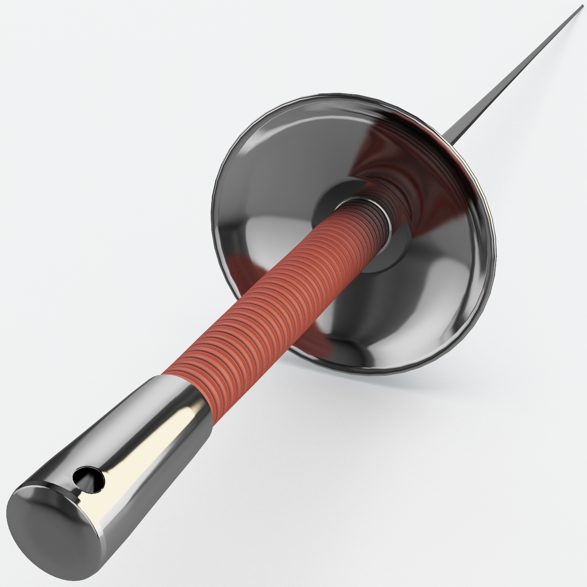 フェンシングフォイル3Dモデル TurboSquid 771785