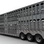3d cattle trailer merritt 53ft model